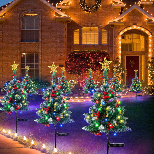 Solar Christmas Tree Lights